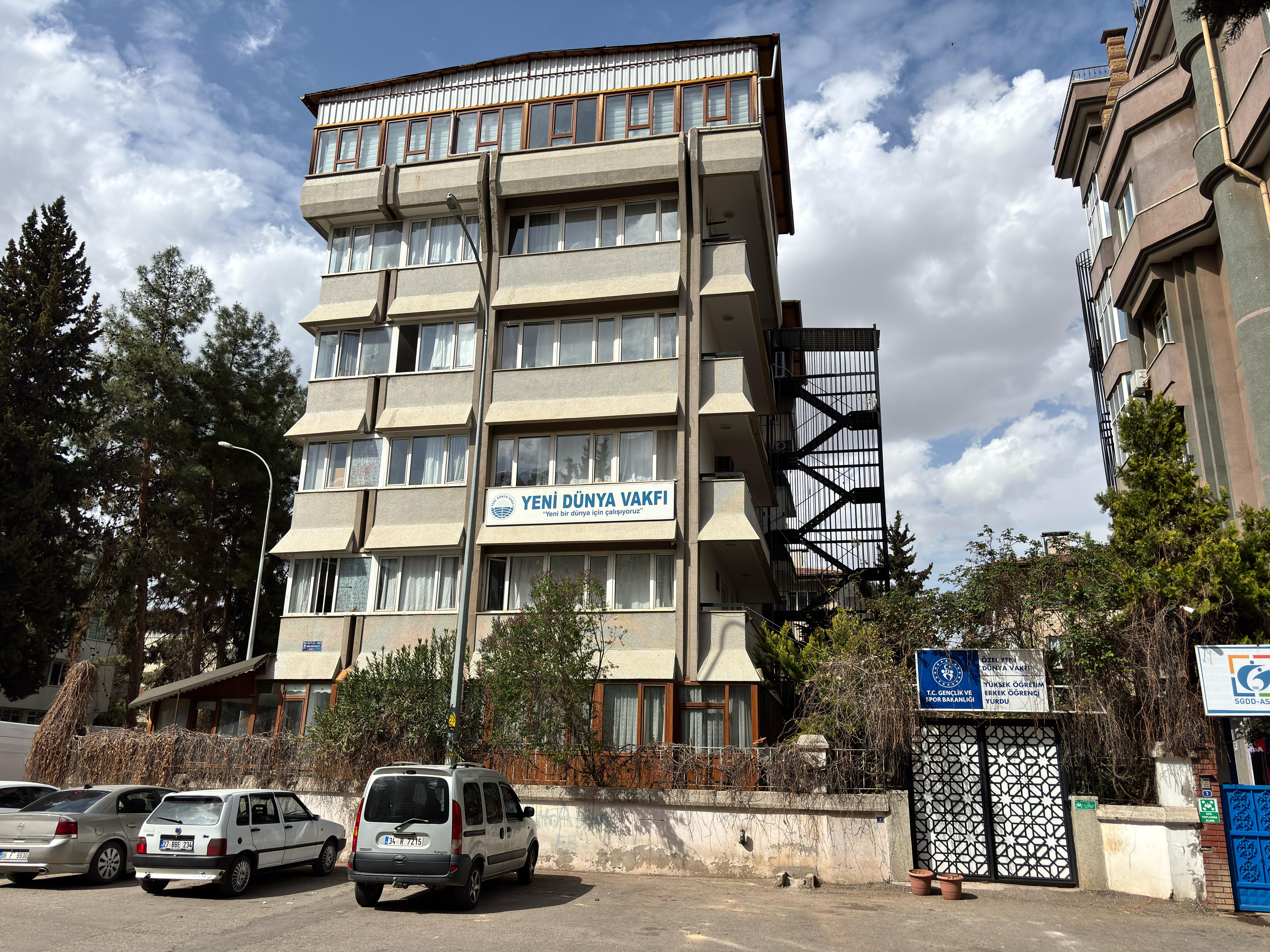 Gaziantep Yeni Dünya Vakfı Yükseköğrenim Erkek Öğrenci Yurdu