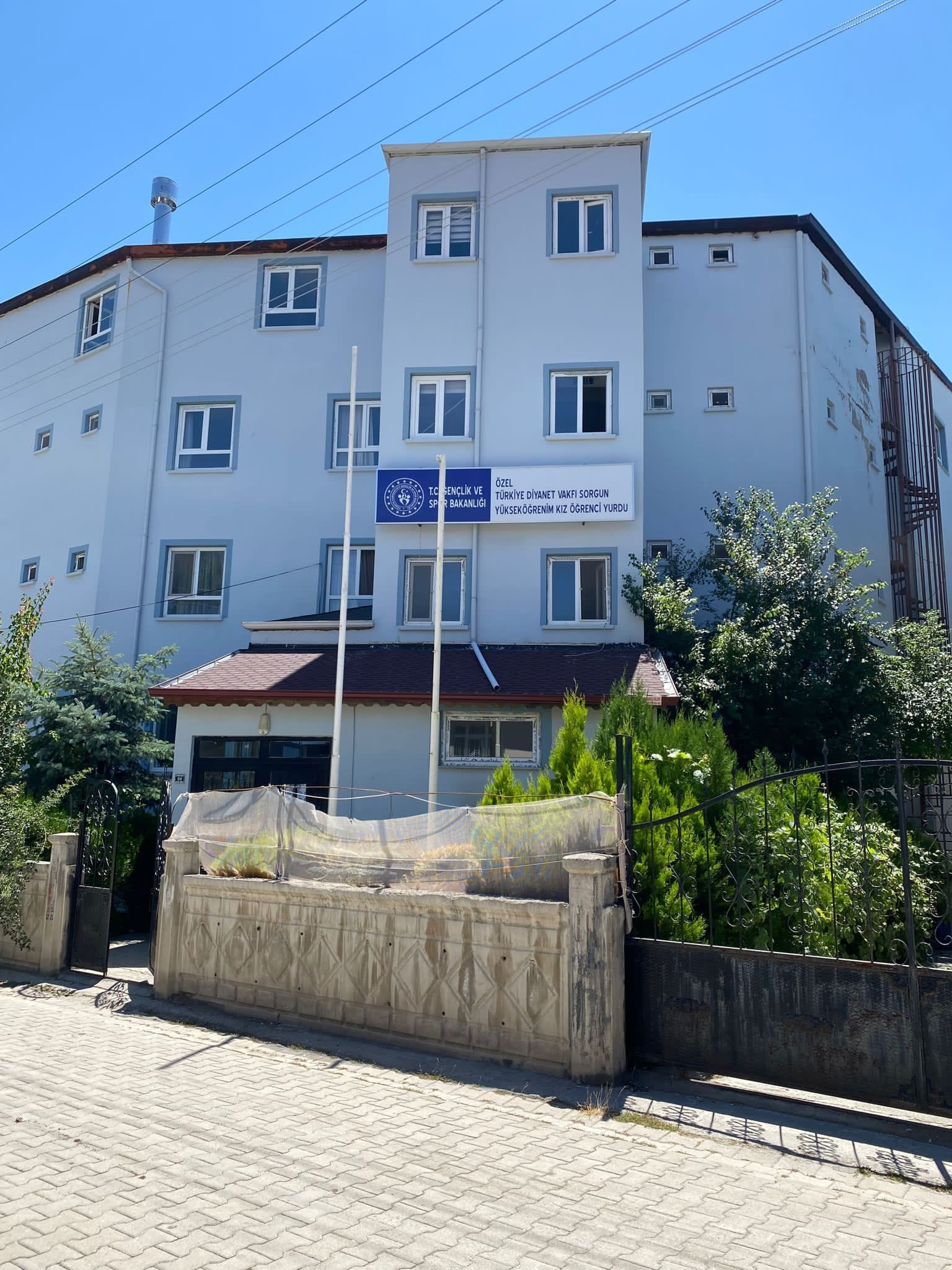 TÜRKİYE DİYANET VAKFI YOZGAT SORGUN YÜKSEKÖĞRENİM KIZ ÖĞRENCİ YURDU