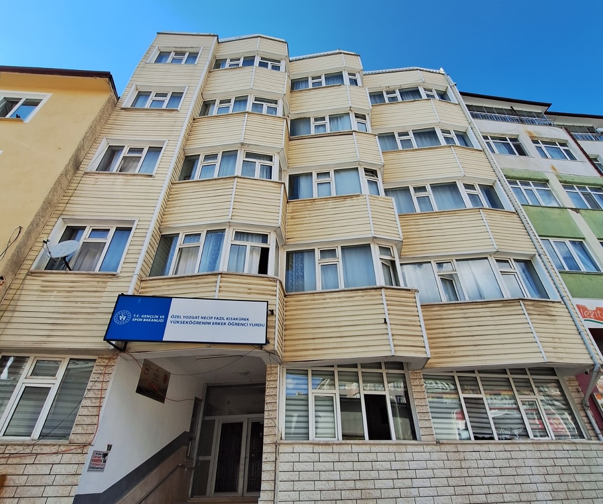 Yozgat Necip Fazıl Kısakürek Yükseköğretim Erkek Öğrenci Yurdu